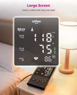 AILIFEE U392 | Professional Blood Pressure Monitor with Irregular Heartbeat Detection, Voice Broadcast & 3-Color LED Indicator